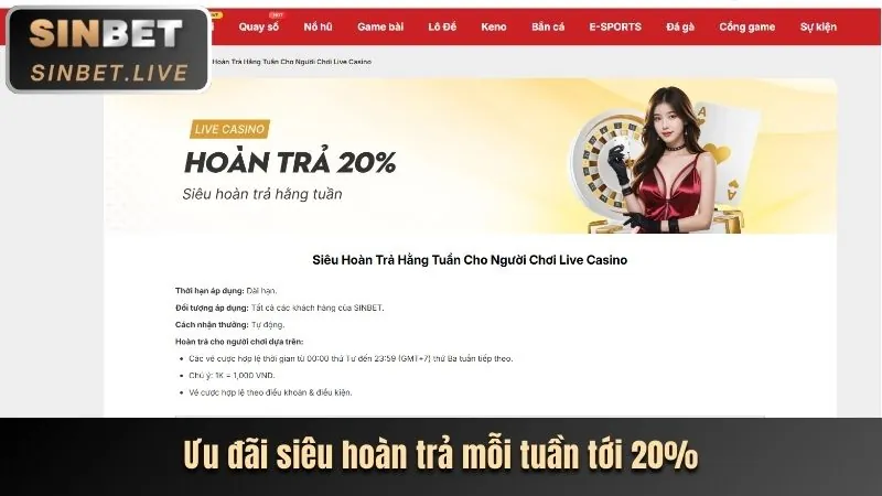 Hoàn trả và chương trình VIP okkinh win